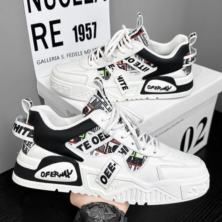 Chaussures blanches pour hommes et femmes