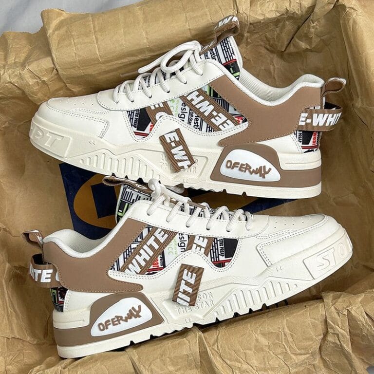 Chaussures blanches pour hommes et femmes