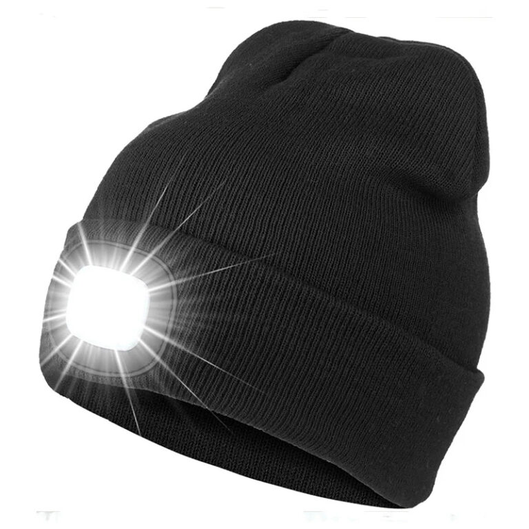 Bonnet élastique à lumière LED