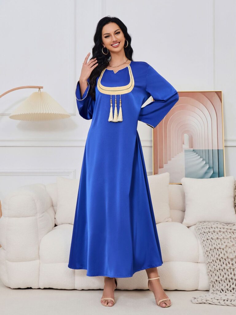 Abaya robe en laine