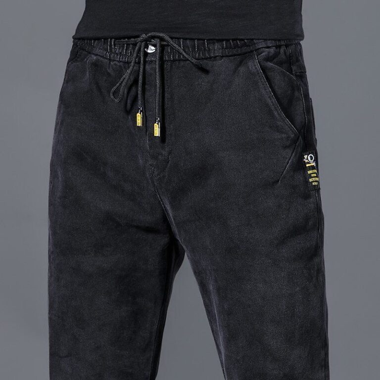 Jean taille élastique pour homme