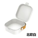 Boîte de rangement blanche (modèle boîte vide)