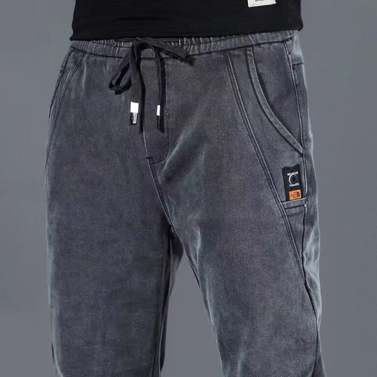 Jean taille élastique pour homme