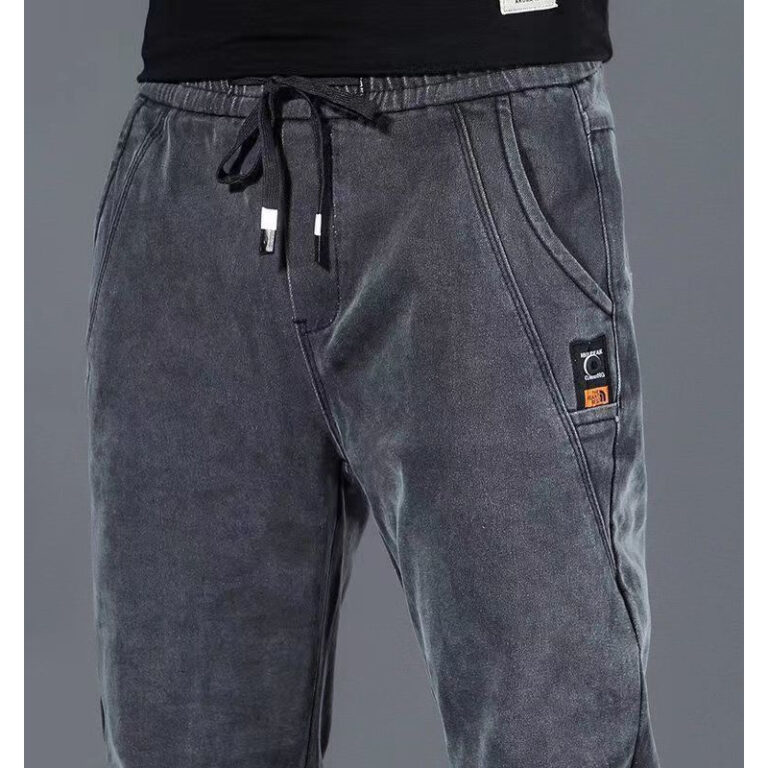 Jean taille élastique pour homme