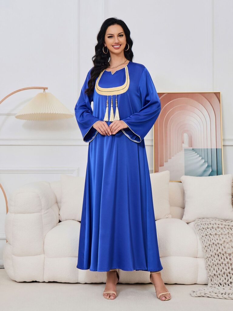 Abaya robe en laine