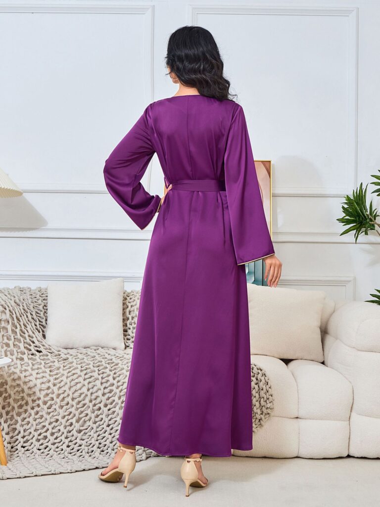 Abaya robe en laine