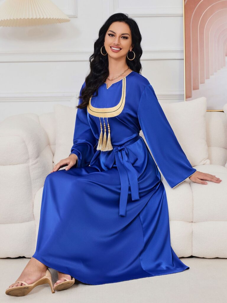 Abaya robe en laine