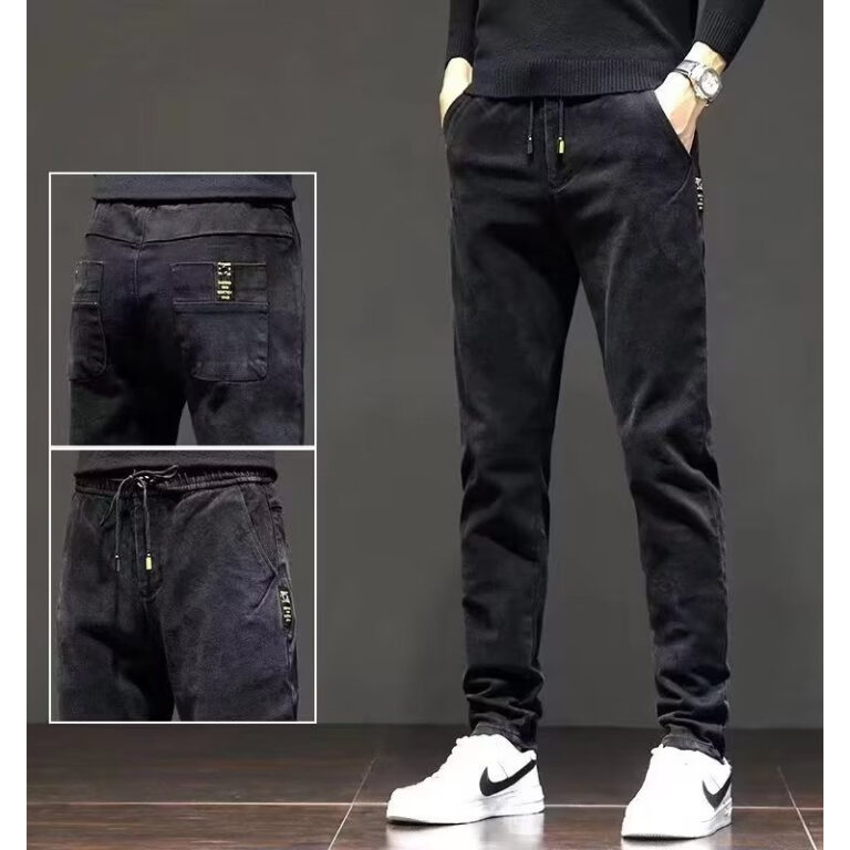 Jean taille élastique pour homme