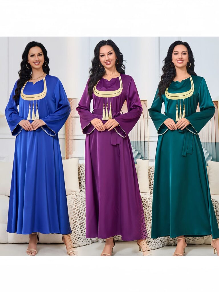 Abaya robe en laine