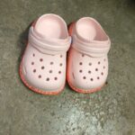 Chaussures nues-rose