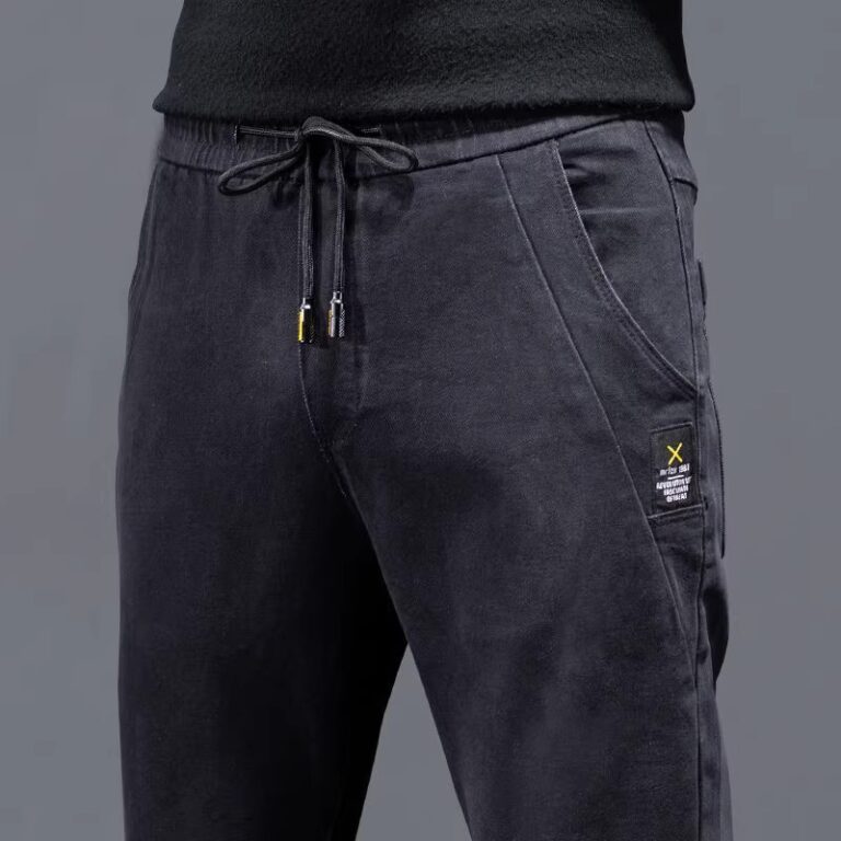 Jean taille élastique pour homme