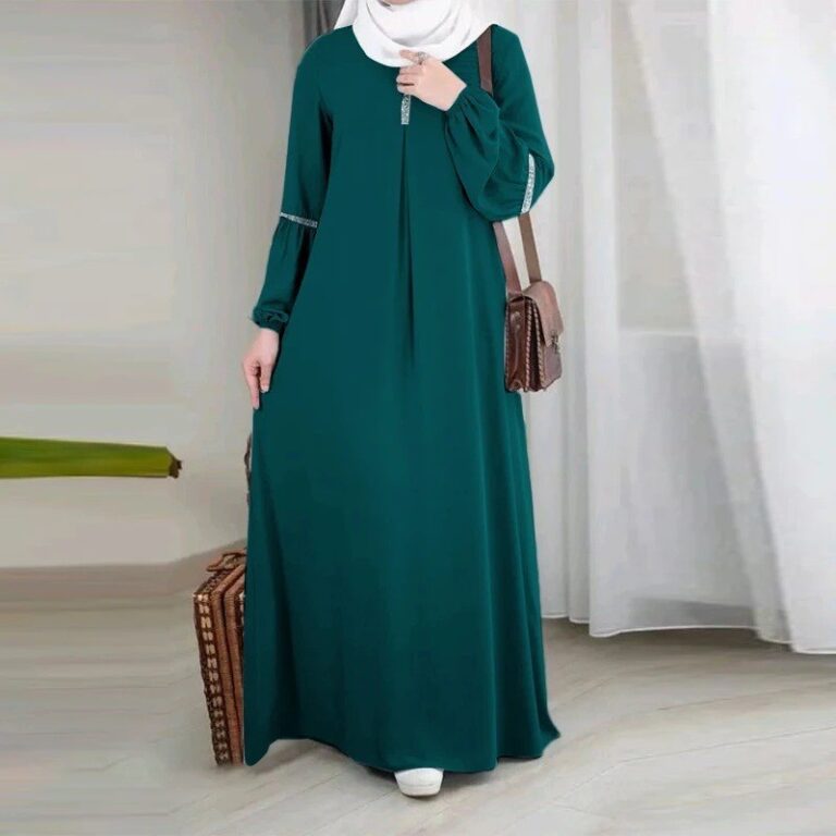 Robe Abaya à manches longues