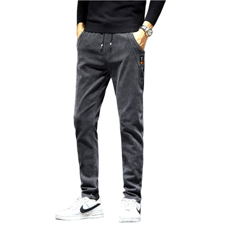 Jean taille élastique pour homme