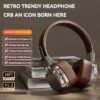 Casque supra-auriculaire rétro