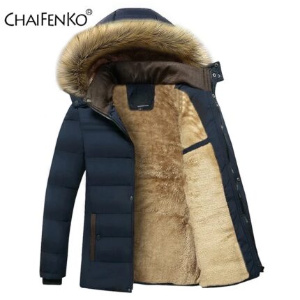 Parka imperméable à capuche