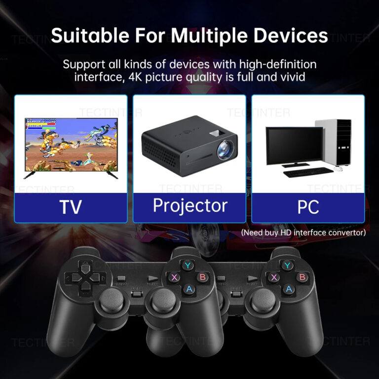 Console de jeu vidéo rétro