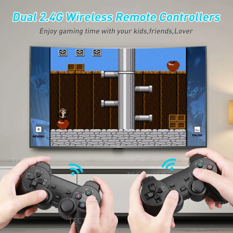 Console de jeu vidéo rétro