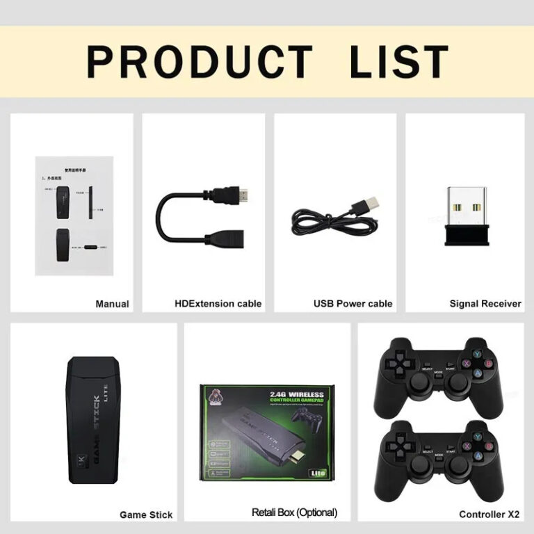 Console de jeu vidéo rétro