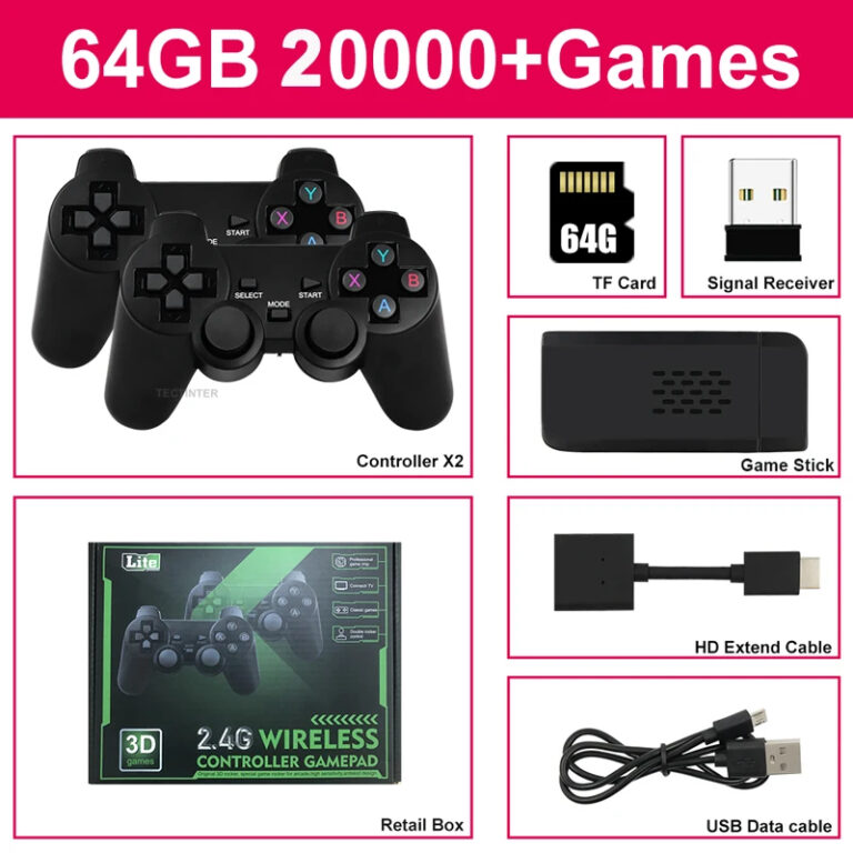 Console de jeu vidéo rétro