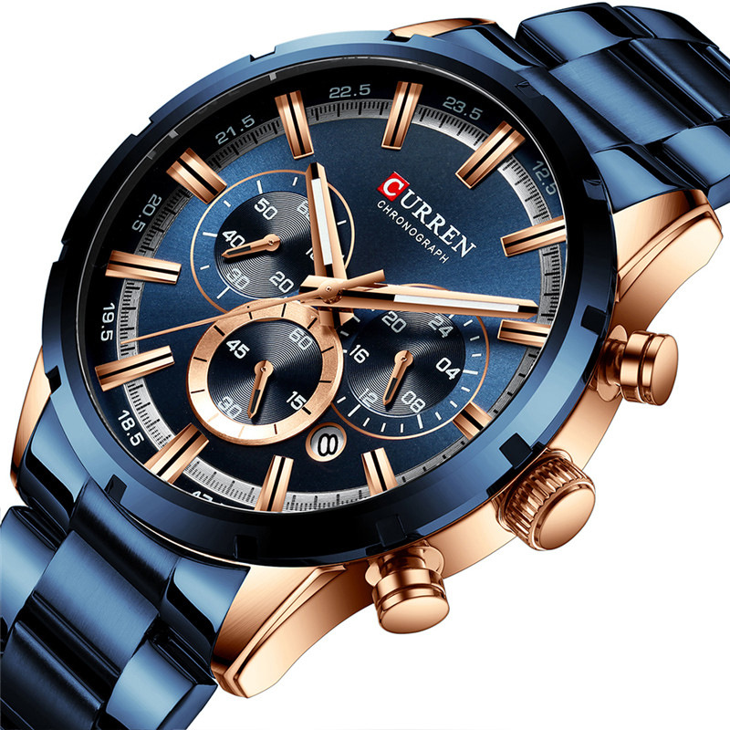 11992421088_64413305.jpg CURREN Montre pour hommes