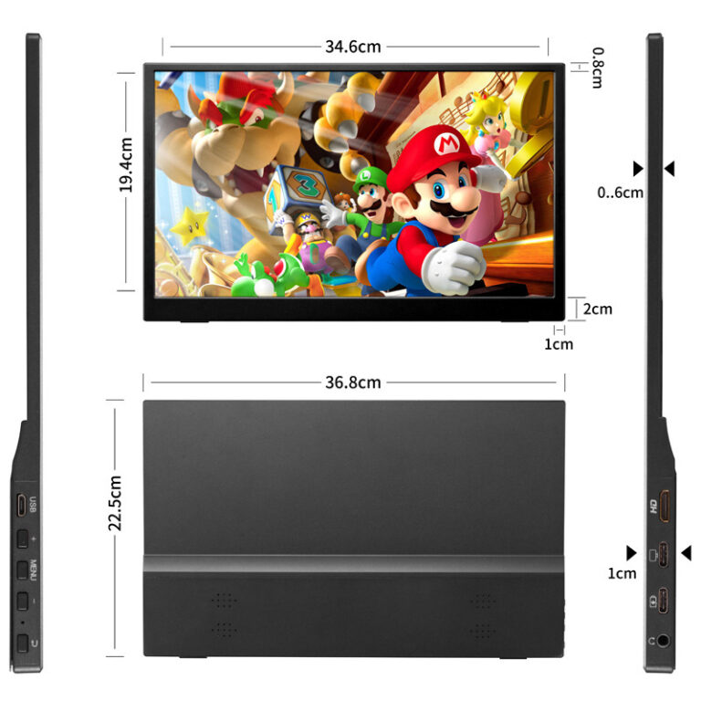 Moniteur portable écran tactile