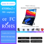 S156FAD double écran de 15,6 pouces avec fixation murale