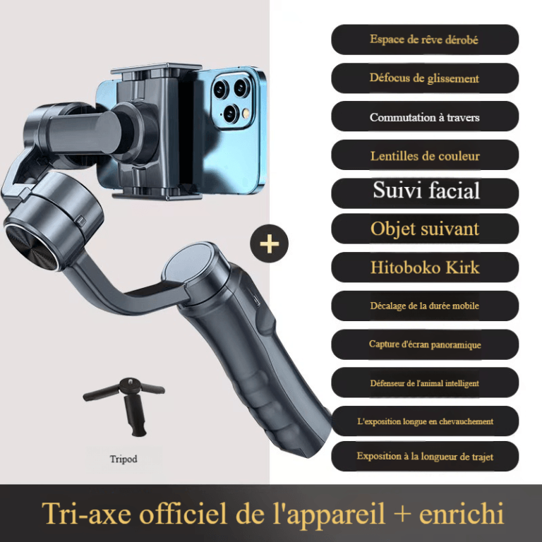 Stabilisateur portable trois axes F6