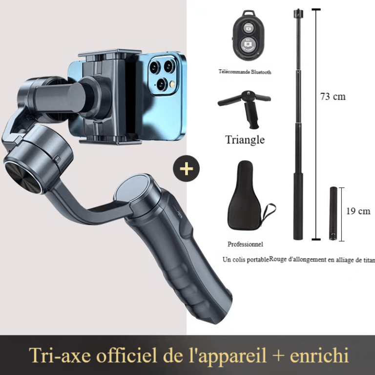 Stabilisateur portable trois axes F6