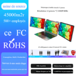 S140FAD double écran de 14 pouces avec socle