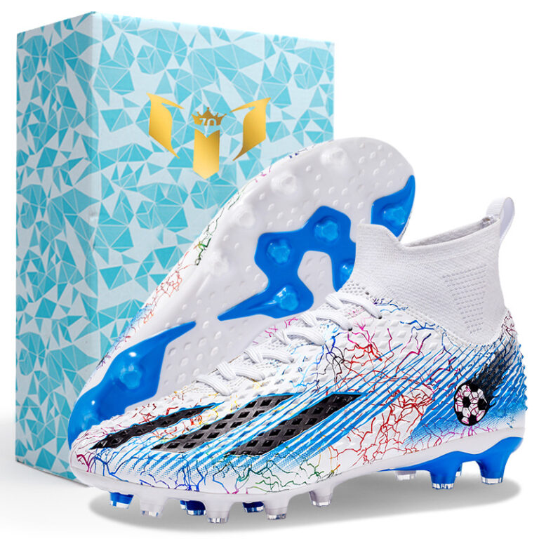 Chaussures de football montantes et respirantes