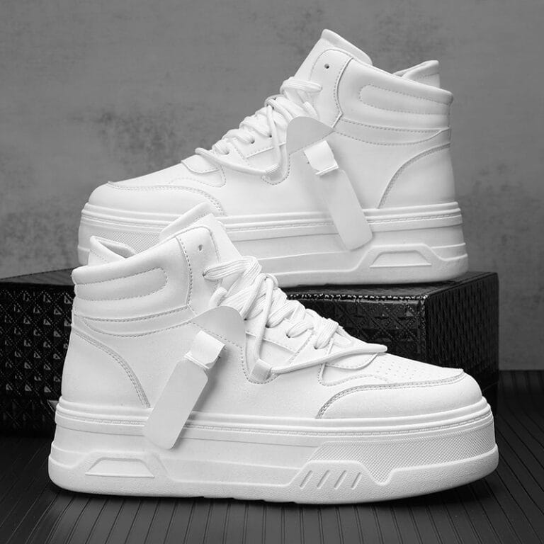 Chaussures à semelles épaisses pour hommes