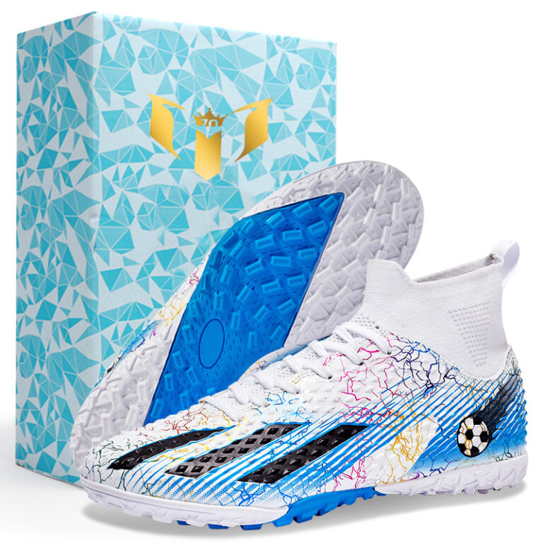 Chaussures de football montantes et respirantes