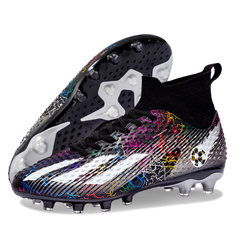 Chaussures de football montantes et respirantes