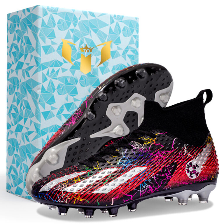 Chaussures de football montantes et respirantes