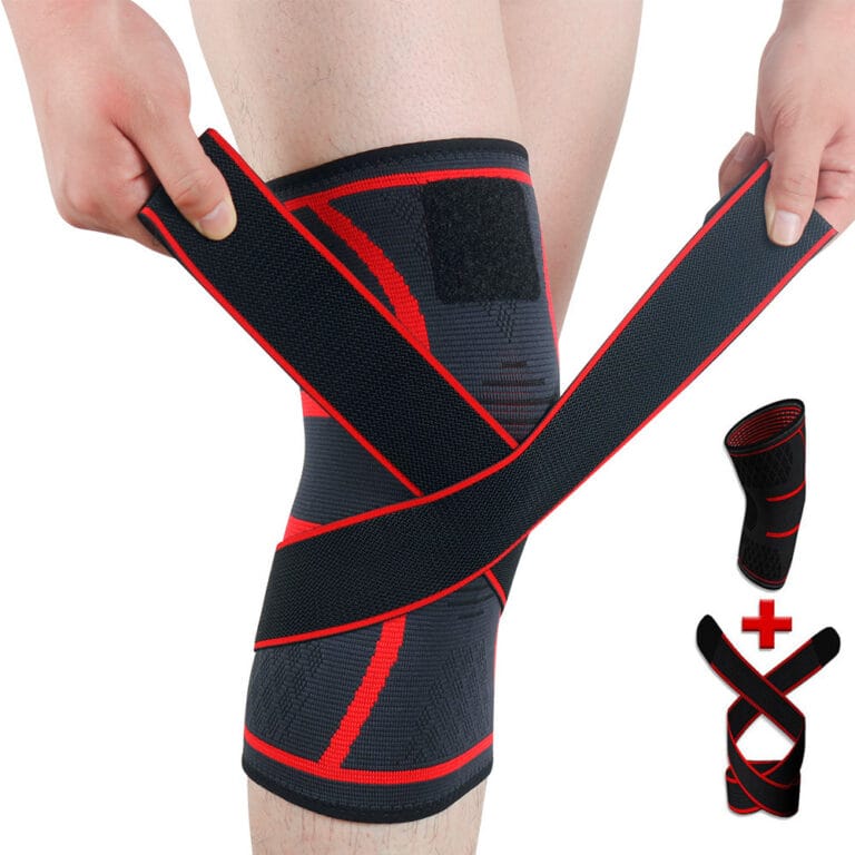 Genouillères de sport tricotées