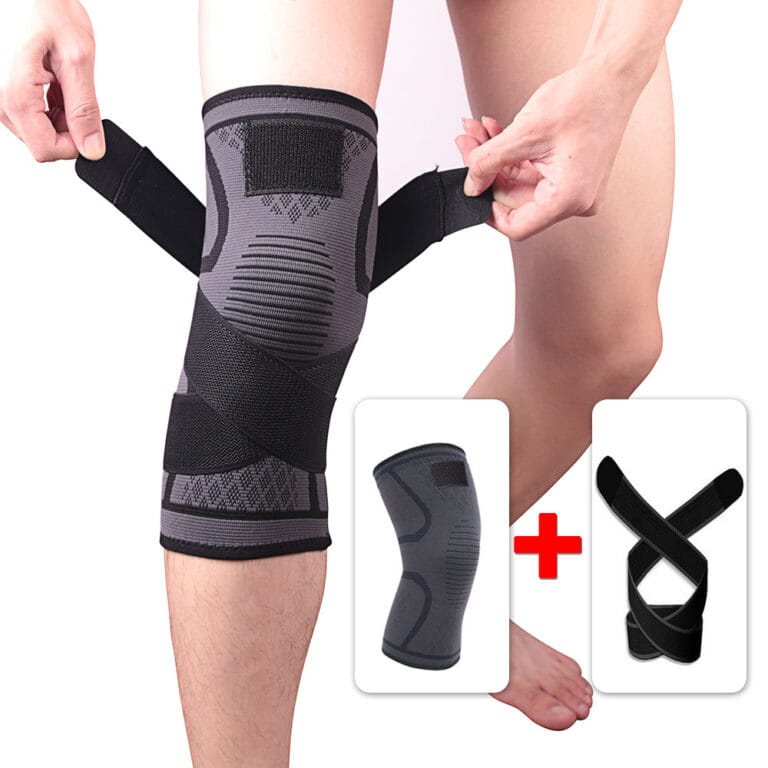 Genouillères de sport tricotées