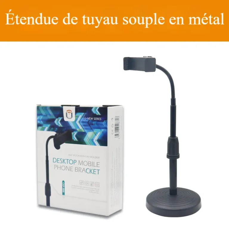 Support télescopique de téléphone portable