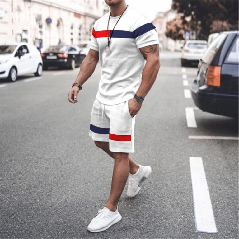 Ensemble de deux pièces pour hommes à la mode