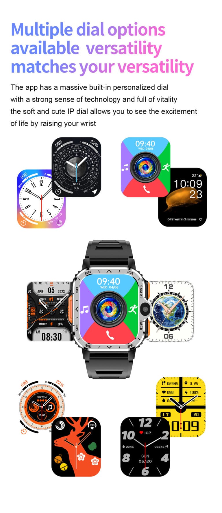 Montre intelligente PGD watch