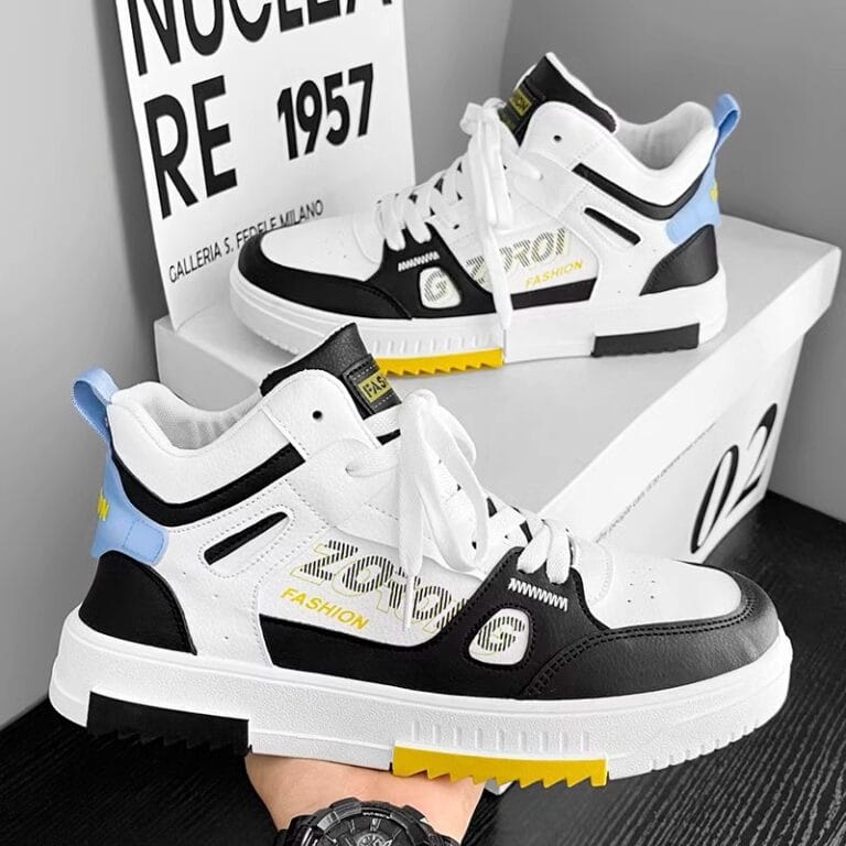 Nouvelles Baskets Décontractées Hautes À La Mode