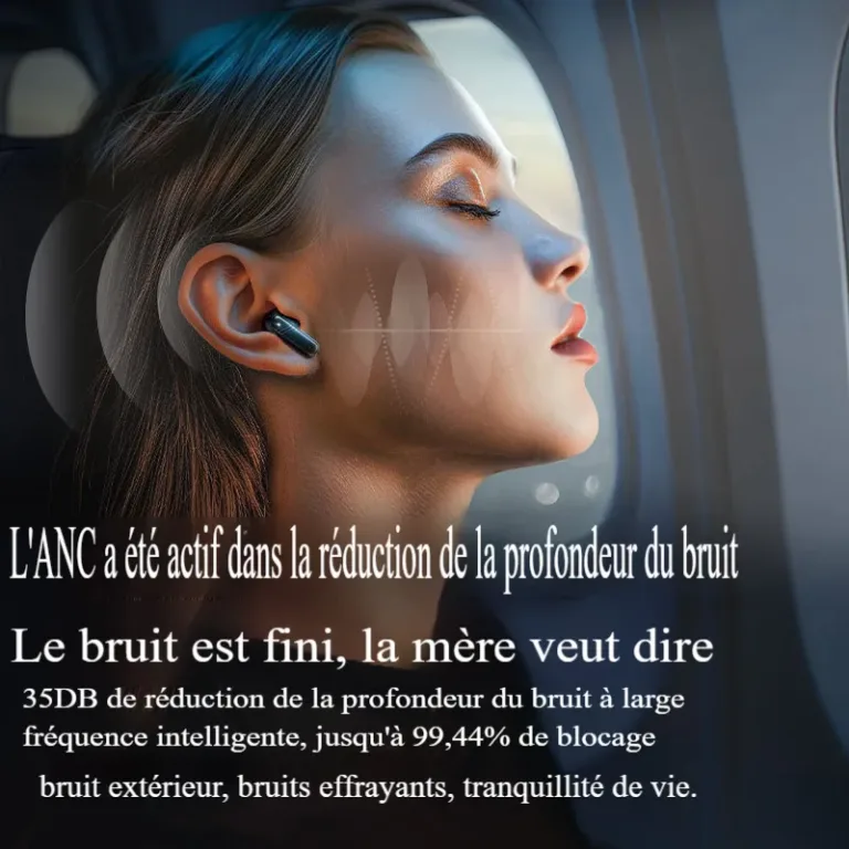 Ecouteur antibruit à écran tactile