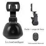 [La version phare n’a pas besoin de télécharger l’application] (suivez le PTZ + lampe de poche + clip vigoureux + télécommande Bluetooth)