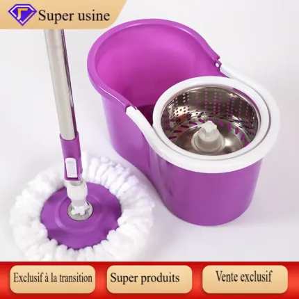 Seau à Vadrouille rotative