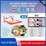 B33 écran incurvé (2+32G), caméra télescopique + îlot dynamique + téléchargement S9ultra version cellulaire + orange