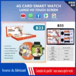 B33 écran incurvé (2+32G) caméra télescopique + îlot dynamique + téléchargement S9ultra version cellulaire + noir