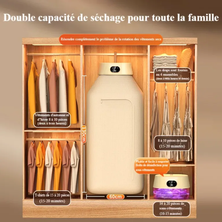 Sèche-linge ménager intelligent