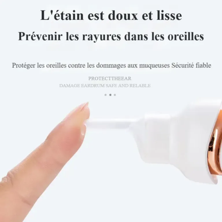 Nettoyant de cérumen lumineux