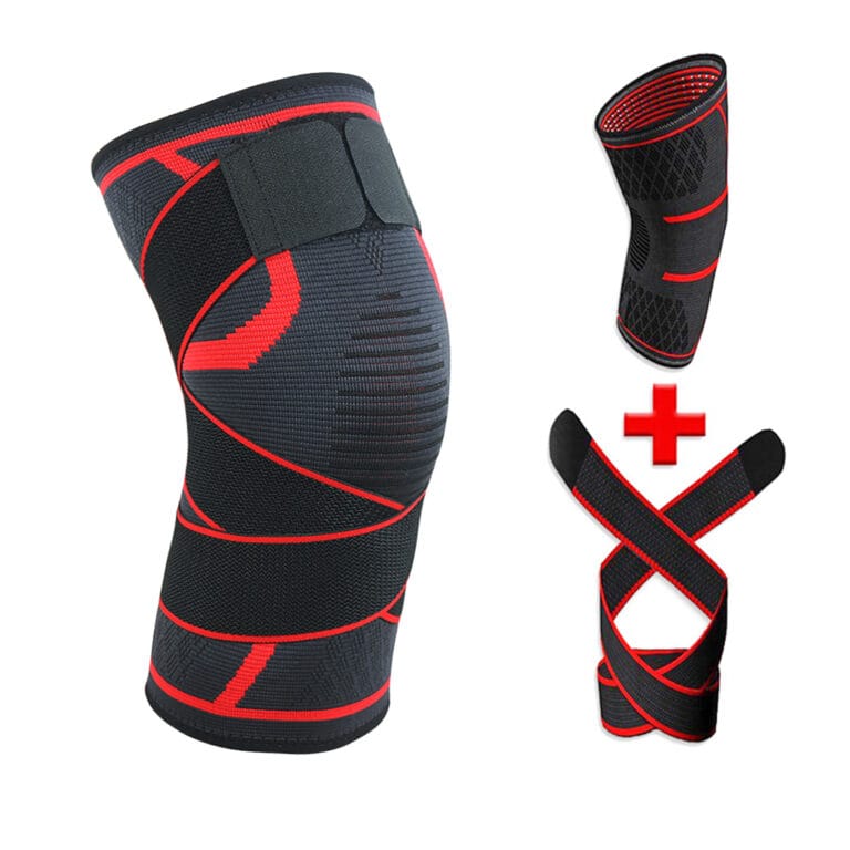 Genouillères de sport tricotées