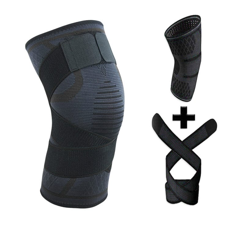 Genouillères de sport tricotées