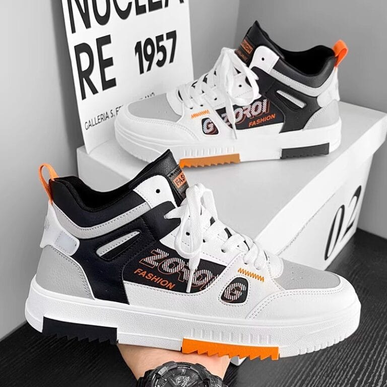 Nouvelles Baskets Décontractées Hautes À La Mode